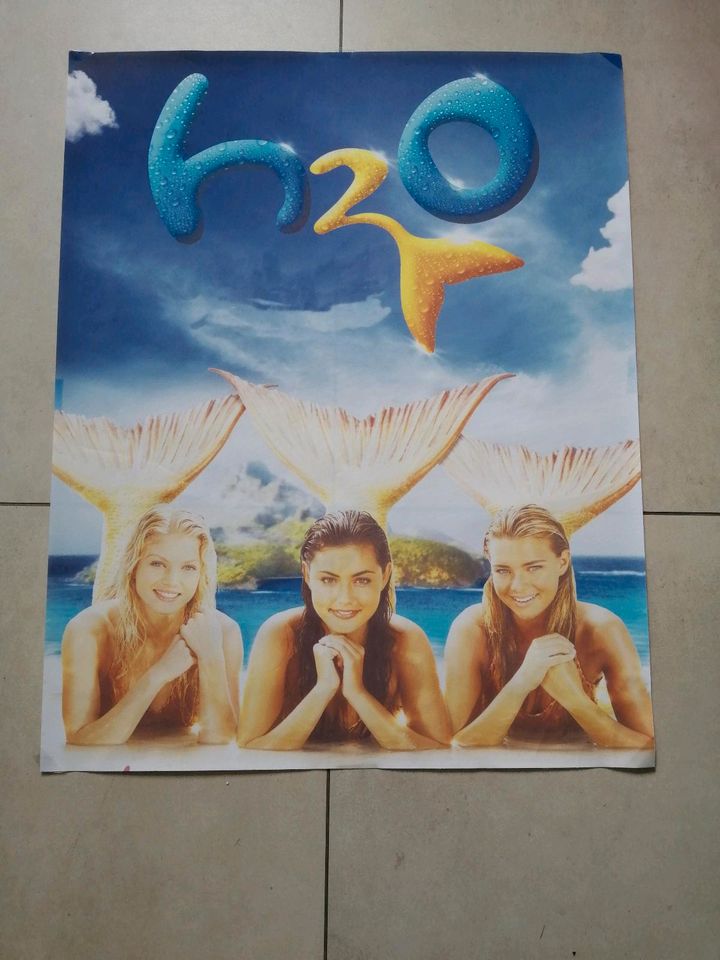 H2O plötzlich Meerjungfrau POSTER Art Stoff, kein Papier in Roetgen