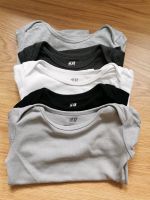 Longsleeve Langarm Shirt Set h&m schwarz weiß grau 56 Baden-Württemberg - Dornstadt Vorschau