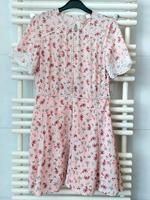 rosa Kleid - sweetheart floral pink backless dress lace h&m zara Berlin - Mitte Vorschau