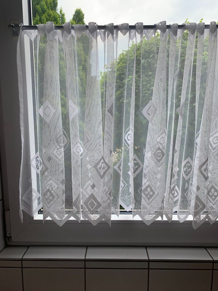 kurze Gardine, Fenstergardine Vorhang 75 b 57 h in Neunkirchen