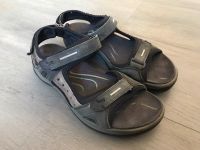 ECCO Damen Leder Sandalen Trekkingsandalen Gr 41 schwarz braun Niedersachsen - Edewecht Vorschau