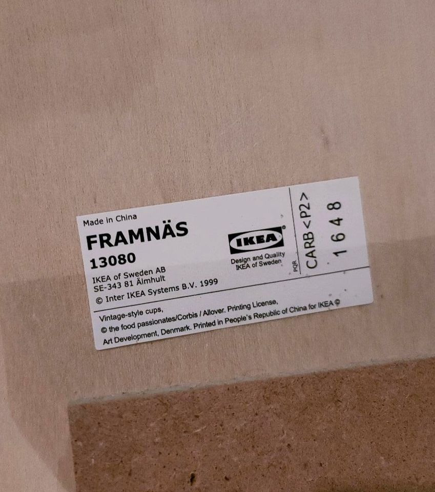 IKEA Framnäs Bild, 30x35cm, Kaffee in Bardowick