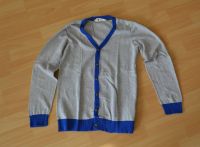 dünne leichte Feinstrick Strickjacke H&M Gr. 146 152 grau blau Bayern - Gersthofen Vorschau