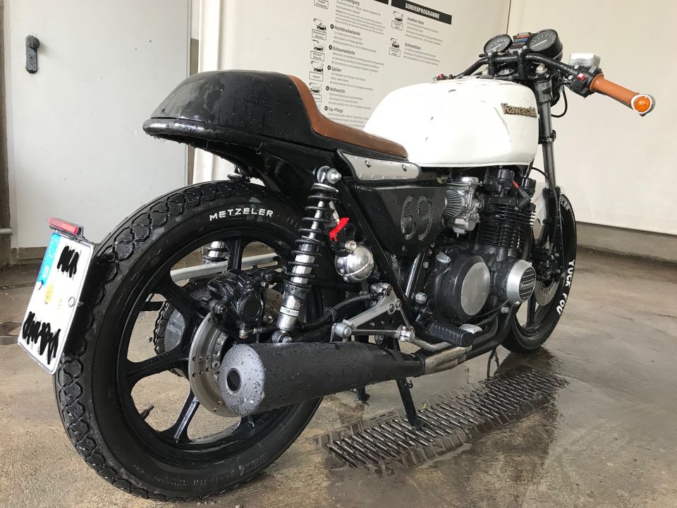 Kawasaki (J) KZ 750 E Cafe Racer Umbau in Obersulm