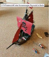 Playmobil 3174 Piratenschiff roter Korsarensegler Berlin - Wilmersdorf Vorschau