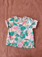 AL86 rosa T-Shirt mit buntem Dschungelmotiv von h&m Gr. 86 Blumenthal - Lüssum-Bockhorn Vorschau