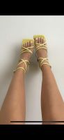 ZARA Sommer‘Schuhe Sandalen High’Heels 39 gelb NEU Nordrhein-Westfalen - Meerbusch Vorschau