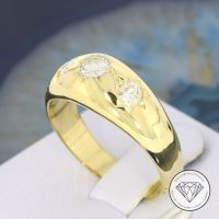 Wert 3.000,- Brillant Ring 585 / 14 Karat Gelb Gold xxyy 172428 Dortmund - Innenstadt-Ost Vorschau