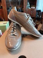 Sneaker GEOX Damen Schnürer Lackleder+Nubuck Gr 36 Beige Itali Hannover - Vahrenwald-List Vorschau