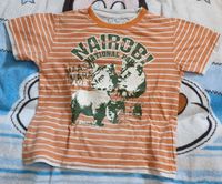 T-Shirt Gr. 110 orange gestreift Nairobi Shirt Sommershirt Rostock - Brinckmansdorf Vorschau