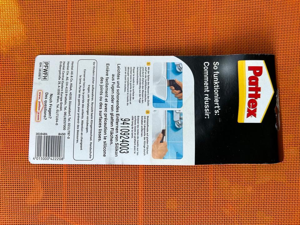 Pattex Fugenhai Enlever Joint mit Ersatzklinge 1er Pack Schwarz in München