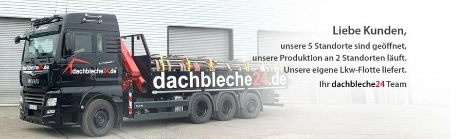 ab 9€ Sachsen Werksverkauf: Trapezbleche, Dachziegelbleche, uvm. in Königsbrück