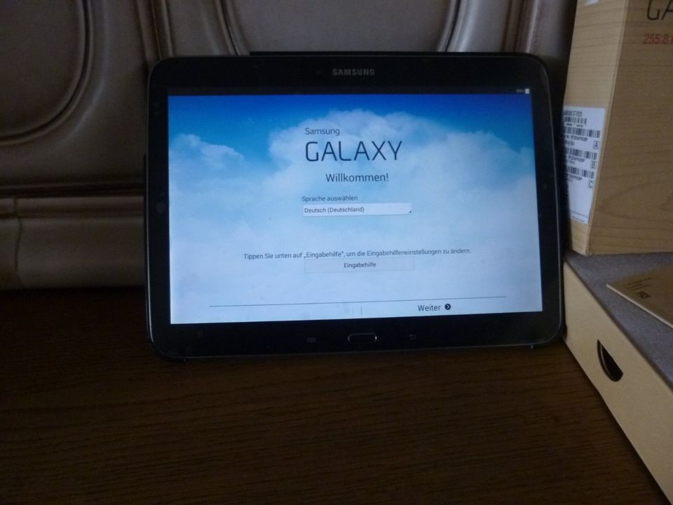 Samsung Galaxy Tab3 GT-P5210 schwarz 10,1" in Vogtsburg