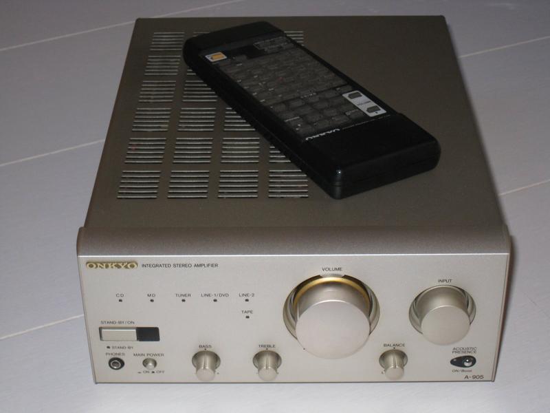 Used Onkyo A-905 Integrated amplifiers for Sale | HifiShark.com Used Onkyo A-905 Integrated amplifiers for Sale | HifiShark.com