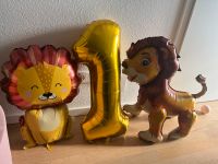 Luftballons Löwe Dschungel erster Geburtstag Deko Gold Baden-Württemberg - Backnang Vorschau