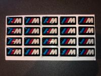 10 BMW M-Sticker Emblem Felgen Aufkleber Sticker Lenkrad Logo e46 Rheinland-Pfalz - Oberstadtfeld Vorschau