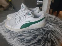 Puma Sneaker weiß/grün Baden-Württemberg - Krauchenwies Vorschau