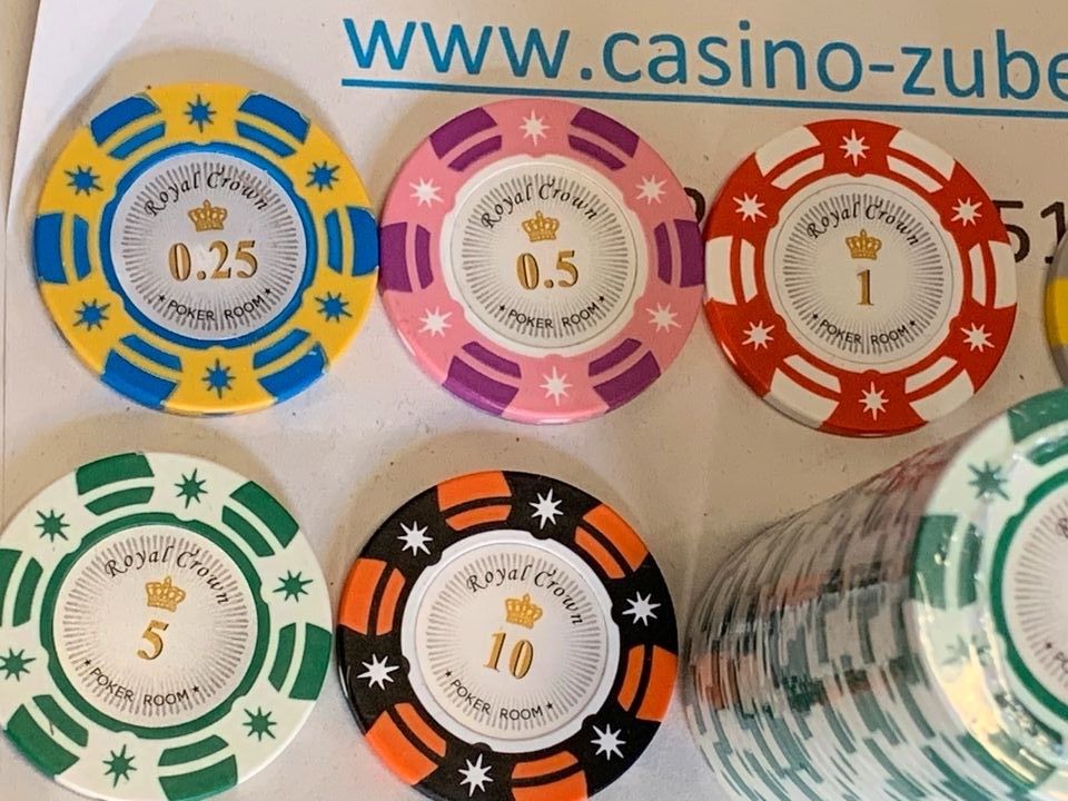 Poker Plastik Karten Poker Chips Casino Zubehör kaufen in Duisburg