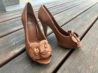 Peeptoes Helen Billkrantz, Gr. 37, Hellbraun Frankfurt am Main - Nieder-Eschbach Vorschau