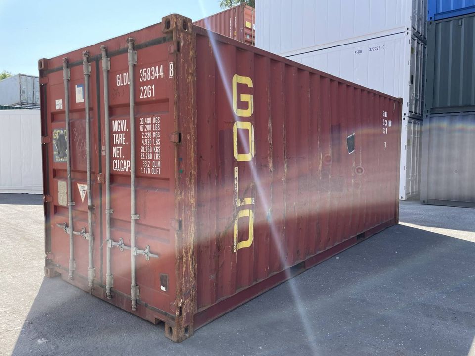 ✅ 20 Fuß  Lagercontainer/ Seecontainer / Materialcontainer in Hamburg