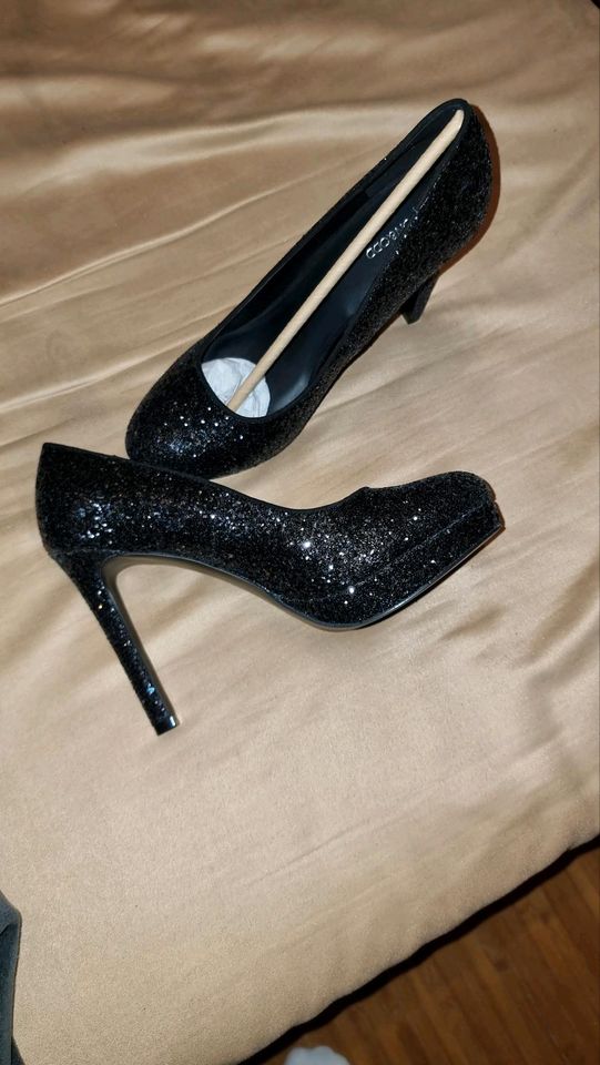 High Heels Pumps Black/Silver 41 in Birstein