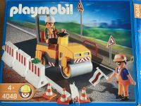 PLAYMOBIL® 4048 Baustelle Straßenwalze mit Asphaltplatte Nordrhein-Westfalen - Neuenkirchen Vorschau