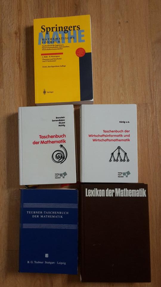 Mathematik Taschenbuch Lexikon Formeln Enzyklopädie Wirtschaft in Veitsbronn