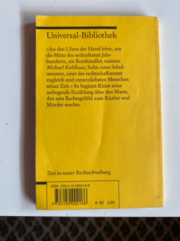 Heinrich von Kleist Michael Kohlhaas in Köngen