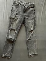 Straight Jeans grau High Waist Rheinland-Pfalz - Saulheim Vorschau
