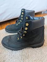 Wasserabweisend, Timberland Leder-Stiefel schwarz Mitte - Wedding Vorschau