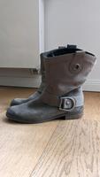 Remonte Stiefeletten Boots echt Leder 41 grau gefüttert Nordrhein-Westfalen - Bocholt Vorschau