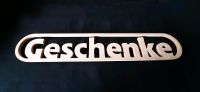 Schild "Geschenke" / MDF selbst gefeäst Baden-Württemberg - Ilsfeld Vorschau