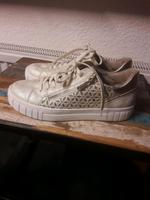 MARCO TOZZI SNEAKER GOLD WEISS GR. 41 TOP Nordrhein-Westfalen - Remscheid Vorschau