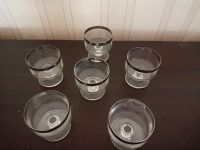 8 Wassergläser und 6 Likörgläser, Glas, Gläser, Retro Niedersachsen - Hessisch Oldendorf Vorschau