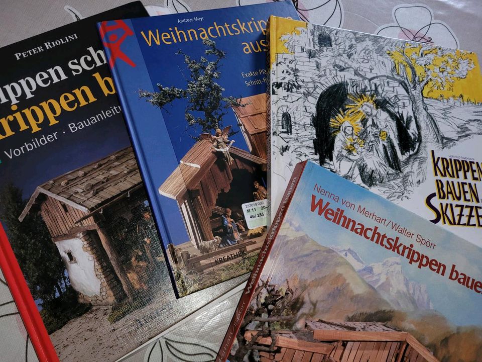 Bücher Anleitungen für Weihnachtskrippen Bauen in Westoverledingen