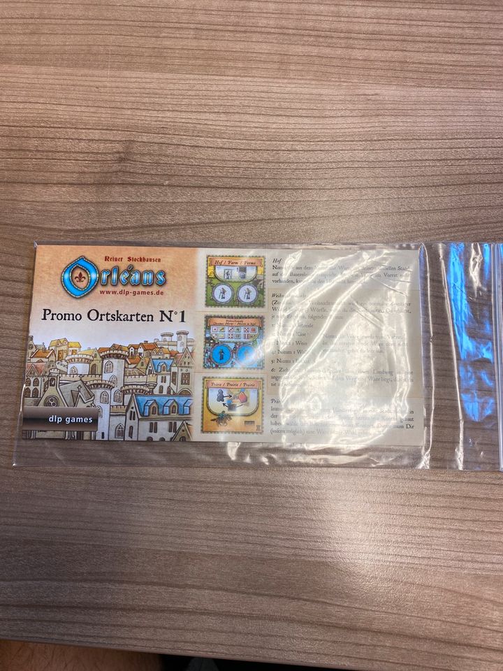 Brettspiel Orleans Promo Ortskarten N 1 neu unbespielt in Langquaid