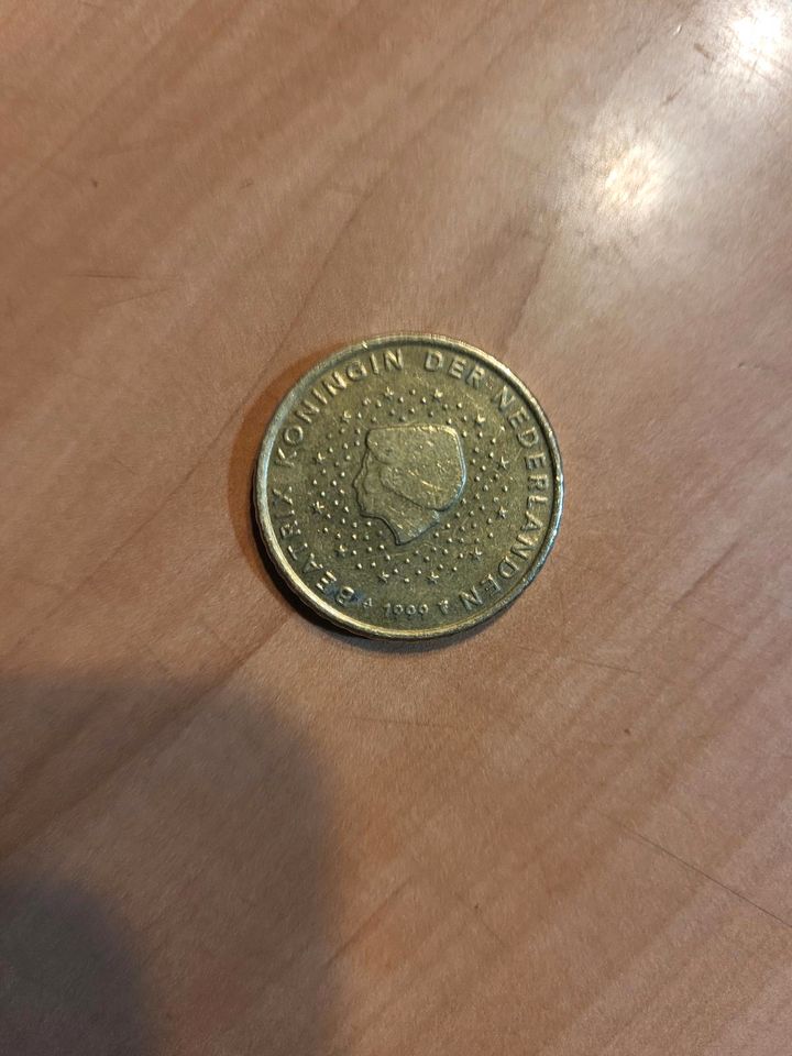 50 cent münze NEDERLANDEN 1999 in Otzing