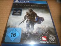 Playstation 4 Spiel Mittelerde Mondors Schatten Niedersachsen - Büddenstedt Vorschau