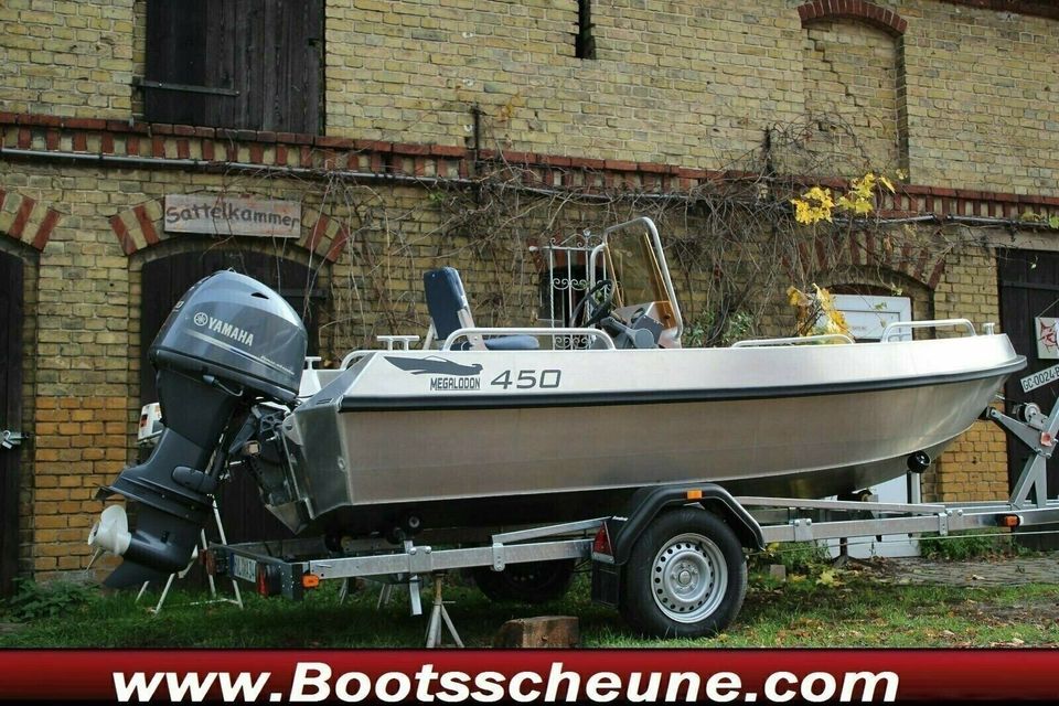 Megalodon 450 Angelboot Aluboot auch Alumacraft / Marine in Oranienburg