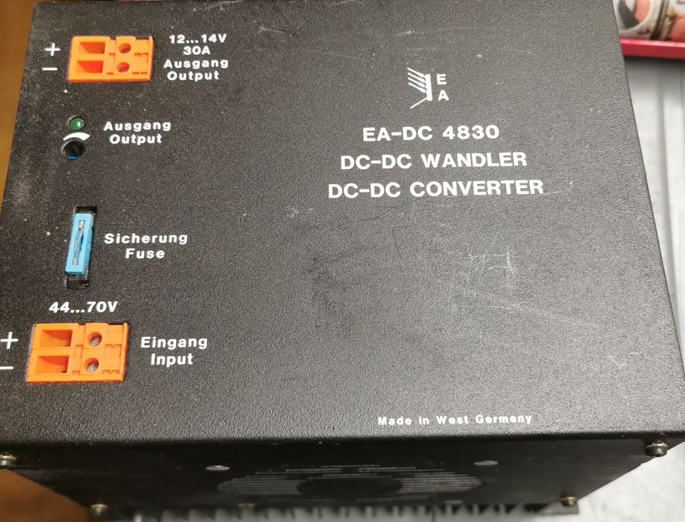 DC DC Wandler "EA-DC 4830-12" / von 48 VDC auf 12 VDC / max.30A in Falkensee