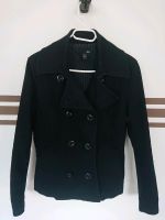 Schwarze, doppelreihige H&M Jeans-Jacke, Gr. 42 Nordrhein-Westfalen - Simmerath Vorschau