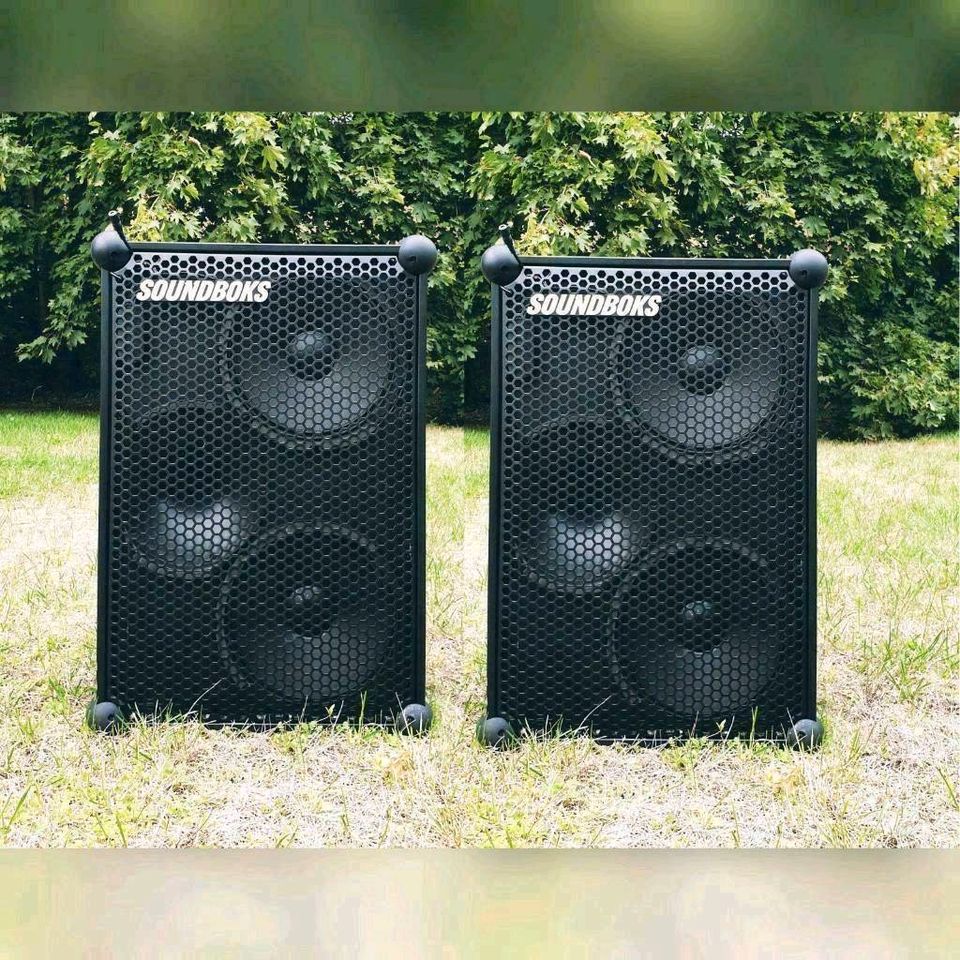 2x Soundboks 3 in Stereo Set Mieten Soundboks 3 & 4 Mieten, Bluetooth Akku Lautsprecher, Akku PA Anlagen | Musikanlange Powerstation Musikbox, Akku-Boxen, Bluetooth Box, Stereoanlage in Berlin