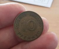 Münze 10 Pfennig "D", Jahr 1949 Baden-Württemberg - Pfinztal Vorschau