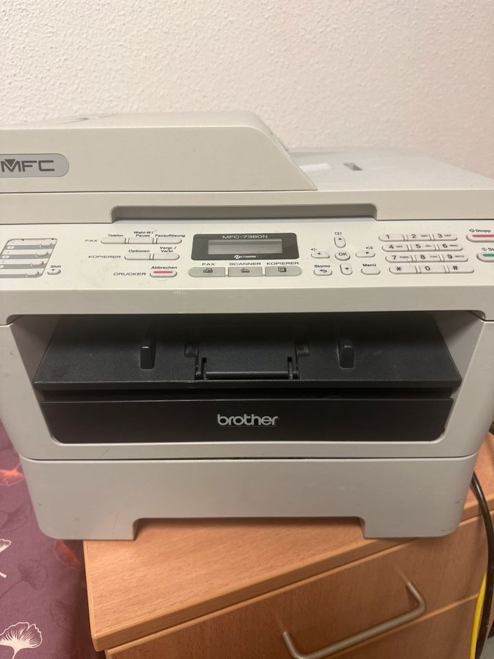 Printer (Brother MODELL MFC-7360n) in Ilmenau