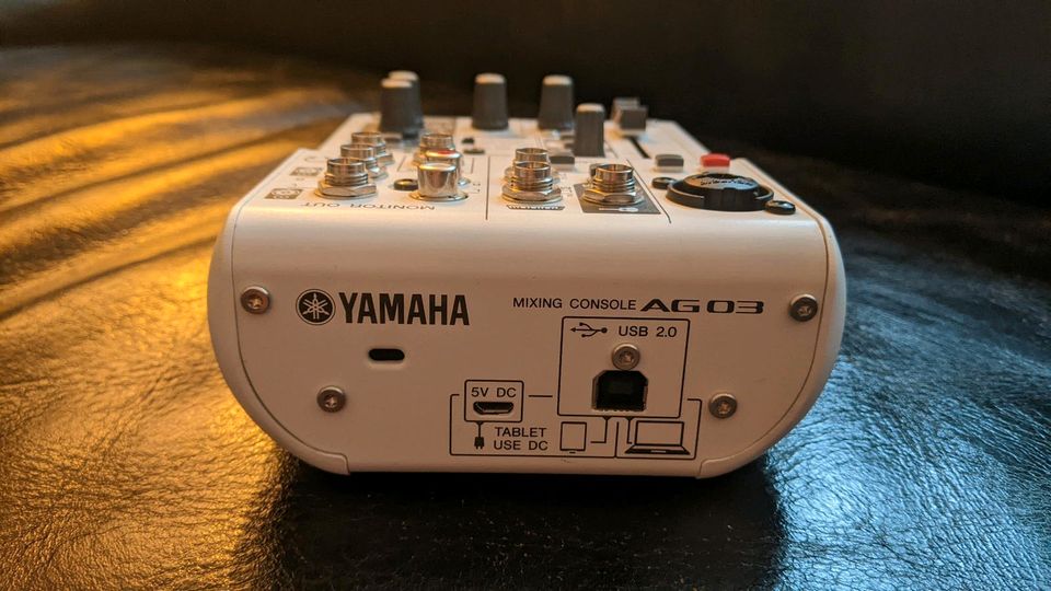 YAMAHA AG03 MK1 Studio/Podcast USB Mixer/Audio Interface, Effekt in Dortmund