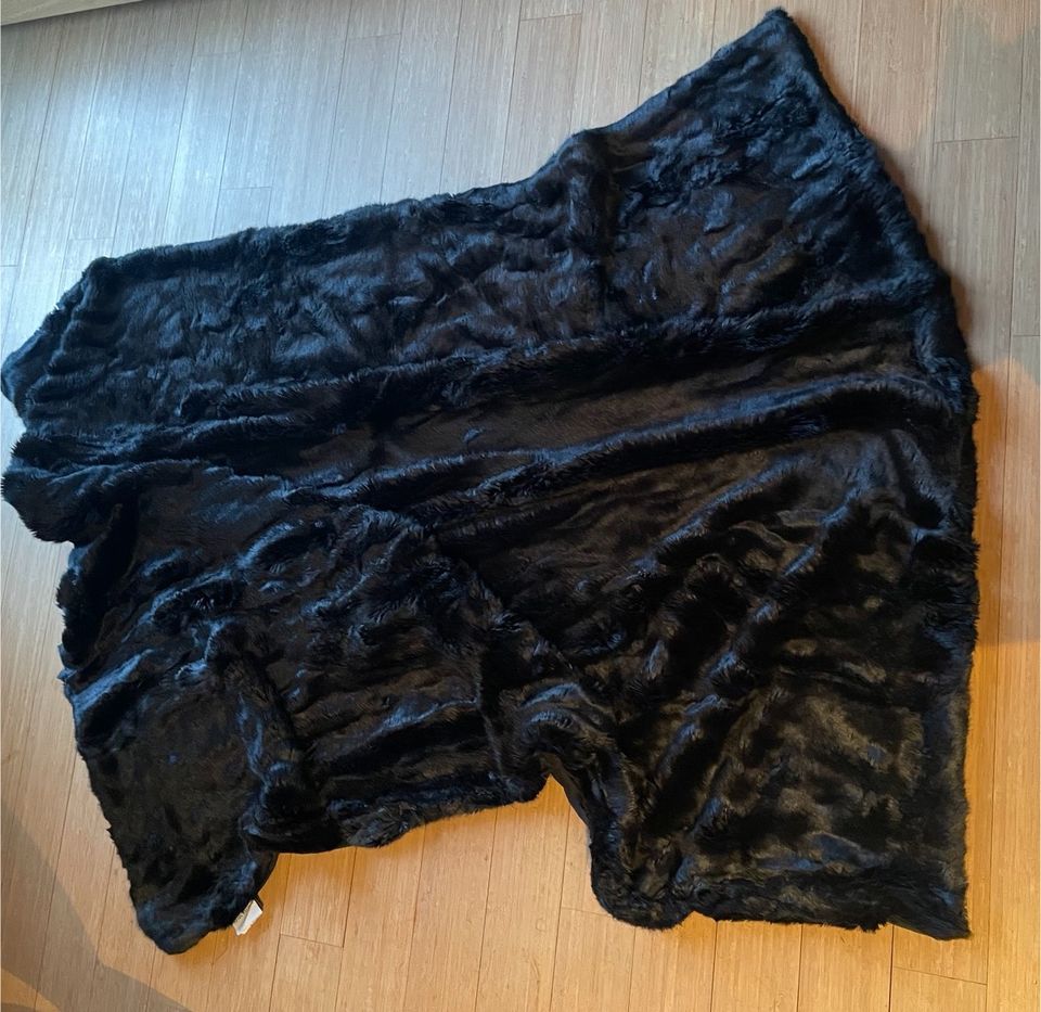 Pelzdecke Felldecke Kunstpelz Faux Fur in Hamburg