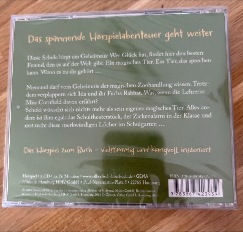 Hörspiel CD Die Schule der magischen Tiere Voller Löcher  - neu - in Bockenem