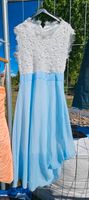 Kleid blau mit Spitze gr S Brandenburg - Pätz Vorschau