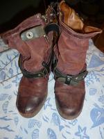 Airstep 98 / A.S. 98 Stiefeletten, Bikerboot Echtleder Größe 39 Baden-Württemberg - St. Blasien Vorschau