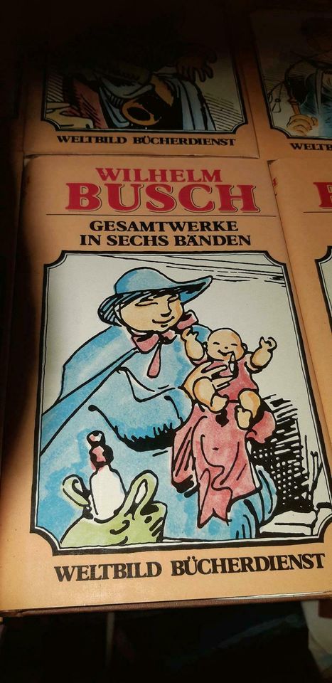 6 Bücher Wilchelm Busch in Kirchheim am Neckar